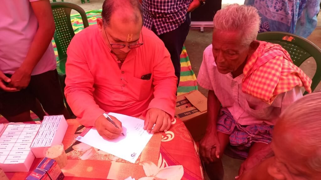Geriatric Health Awareness Programme at Aghori Matha, Konark