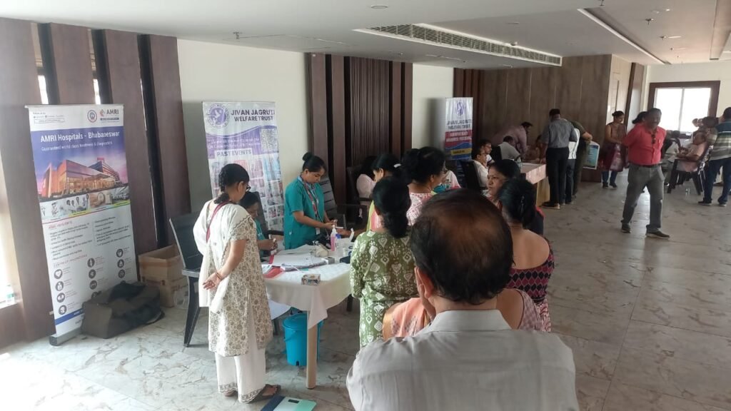Geriatric Health Awareness Programme at Shreekhetra Greenwood Society, Patrapada, BBSR
