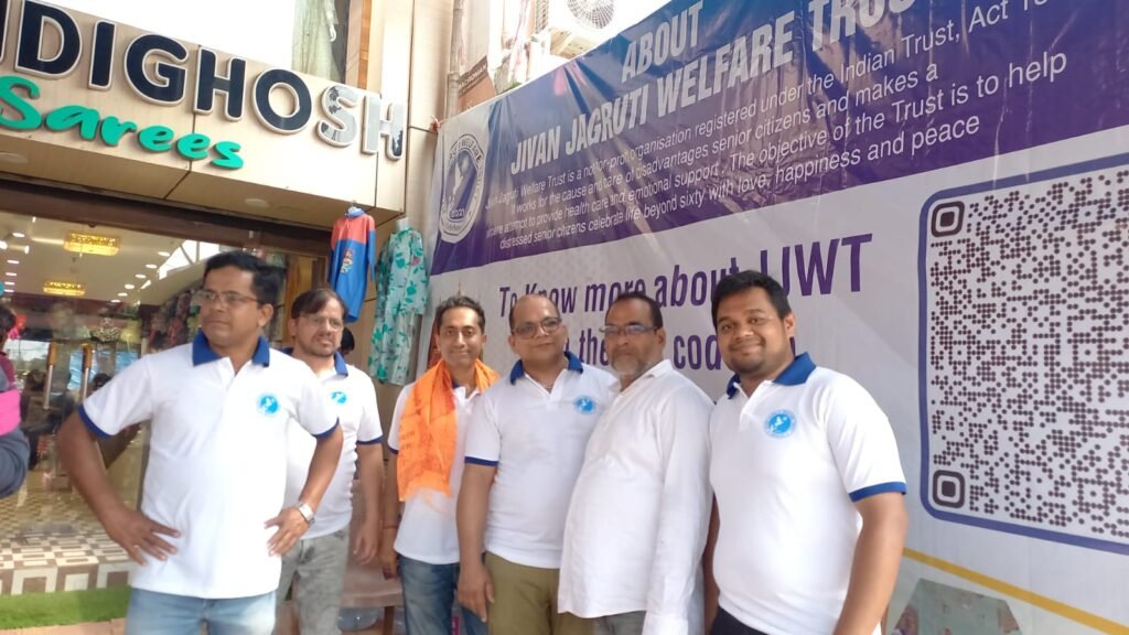 Members of Jivan Jagruti Welfare Trust took part in rendering services during Ratha Yatra 2024, Puri.
