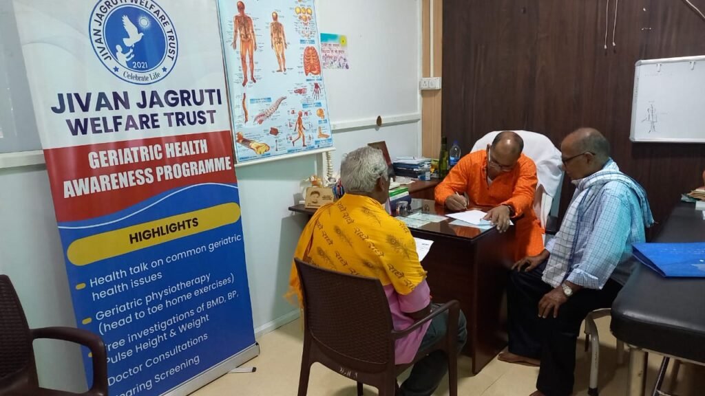 Geriatric Health Awareness Programme at JKYT, Banara , Cuttack