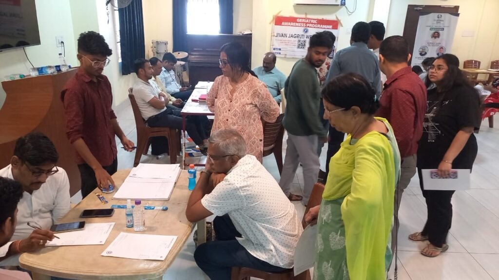 Geriatric Awareness Program at Union Church, Bhubaneswar